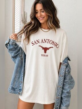 San Antonio Texas Longhorn Graphic Tee Gildan XL